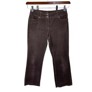 Tribal Women Corduroy Pant Brown Size 10 Bootcut Y2K Preppy Western Fall Stretch
